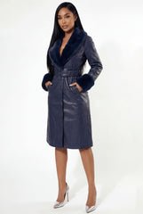 Nouveau Coat Navy