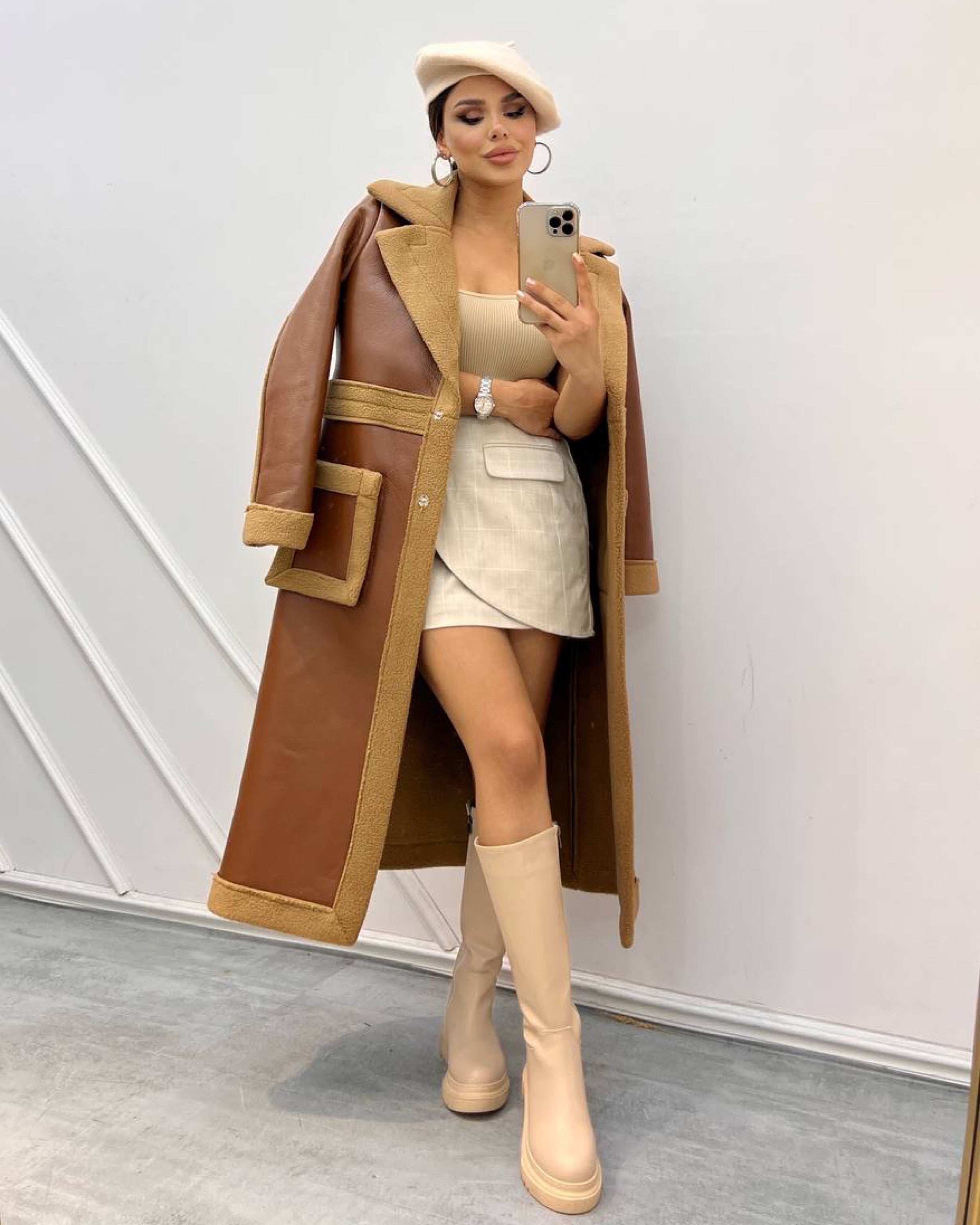 Nova Faux Leather Jacket