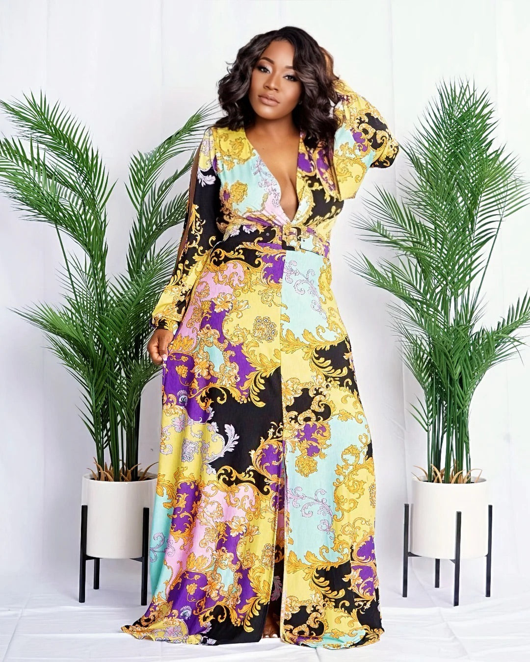 Belize Print Dress