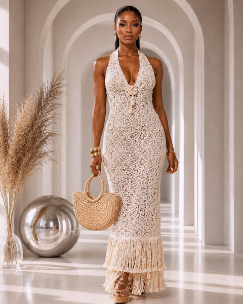 Luna Crochet Dress
