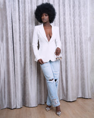 Tokio Blazer White