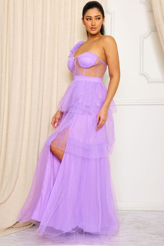 Farrah Tulle Dress Lavender Rehabcouture Farrah Tulle Dress Lavender Rehabcouture