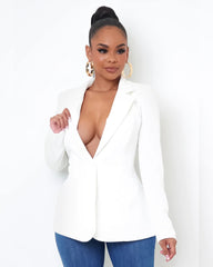 Tokio Blazer White