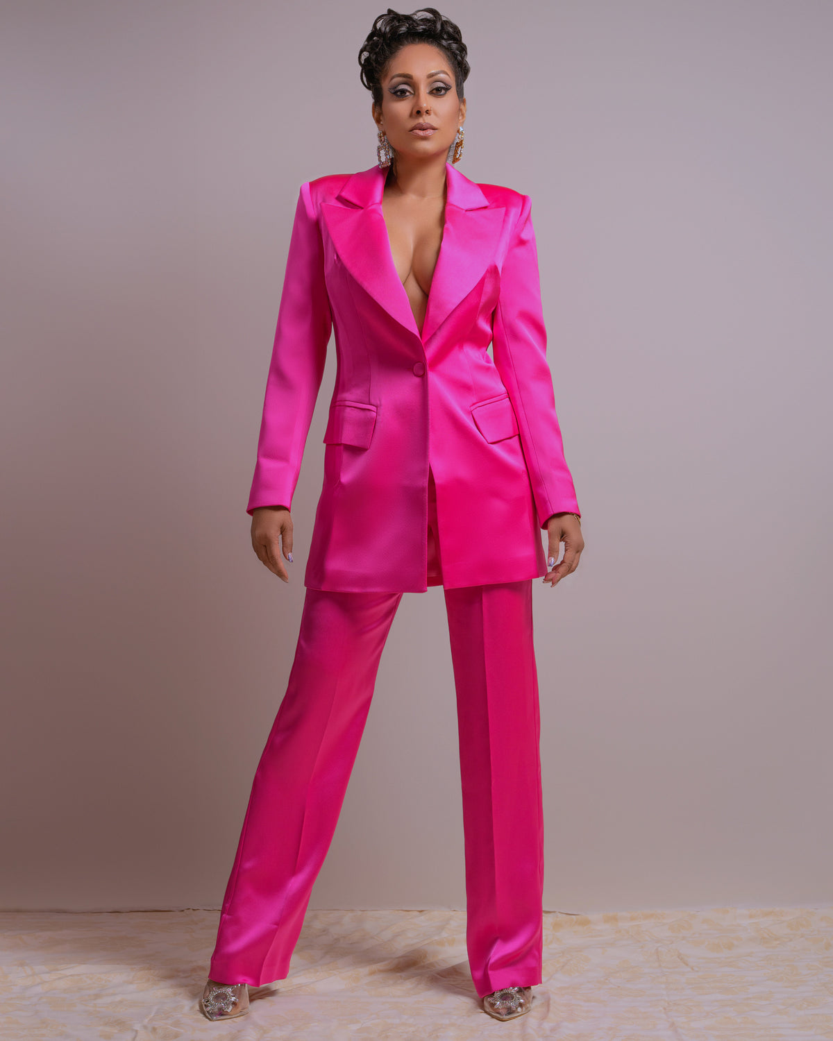 Misha Satin Suit