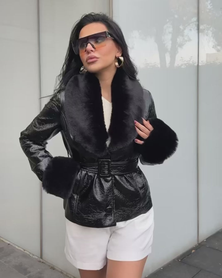 Classy Diva Faux Fur Coat