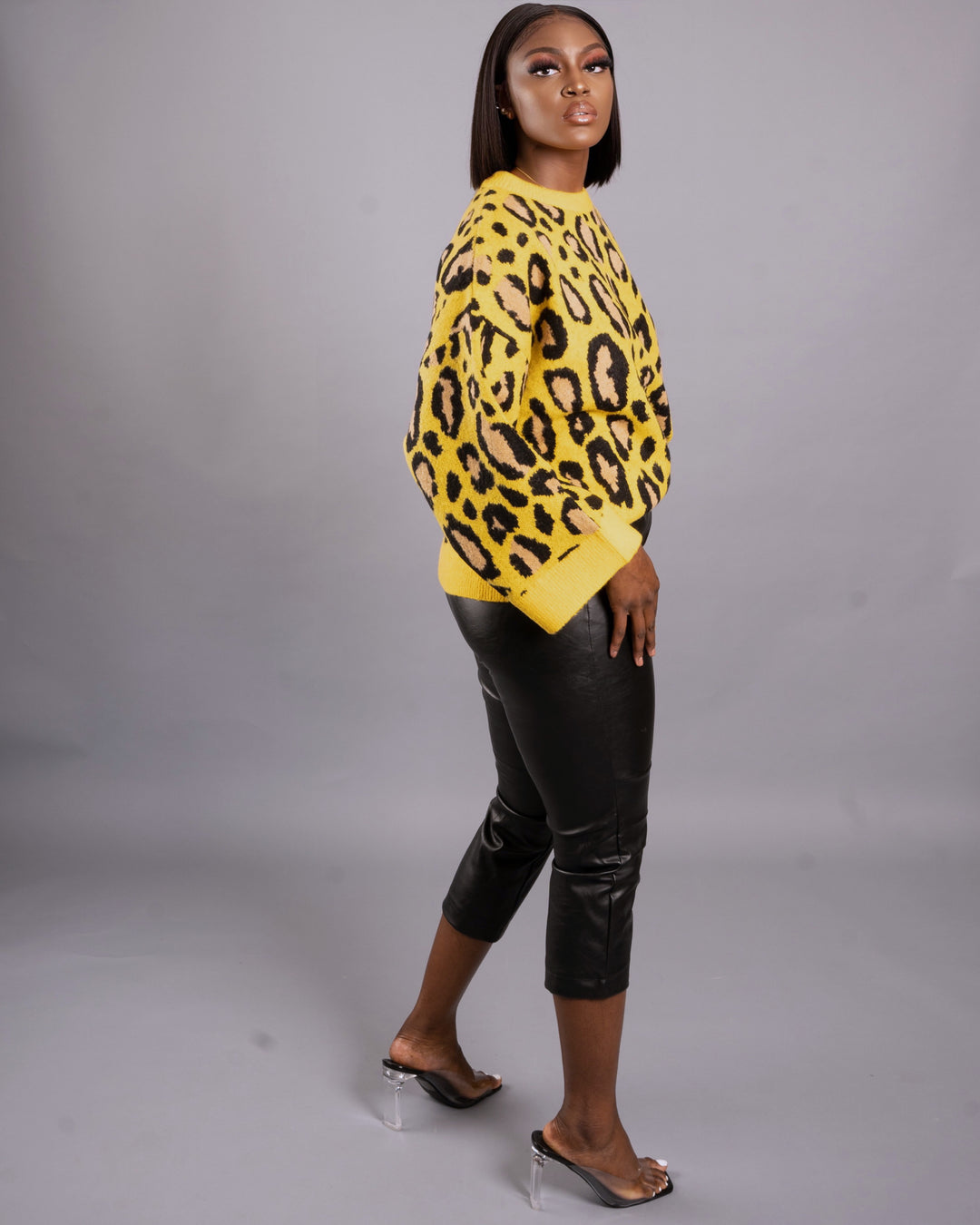 Blaire Sweater || Yellow - Rehabcouture