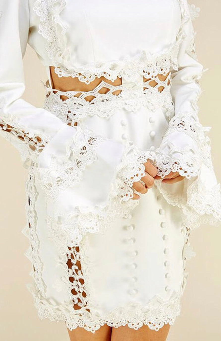 Goddess All White Dress - Rehabcouture