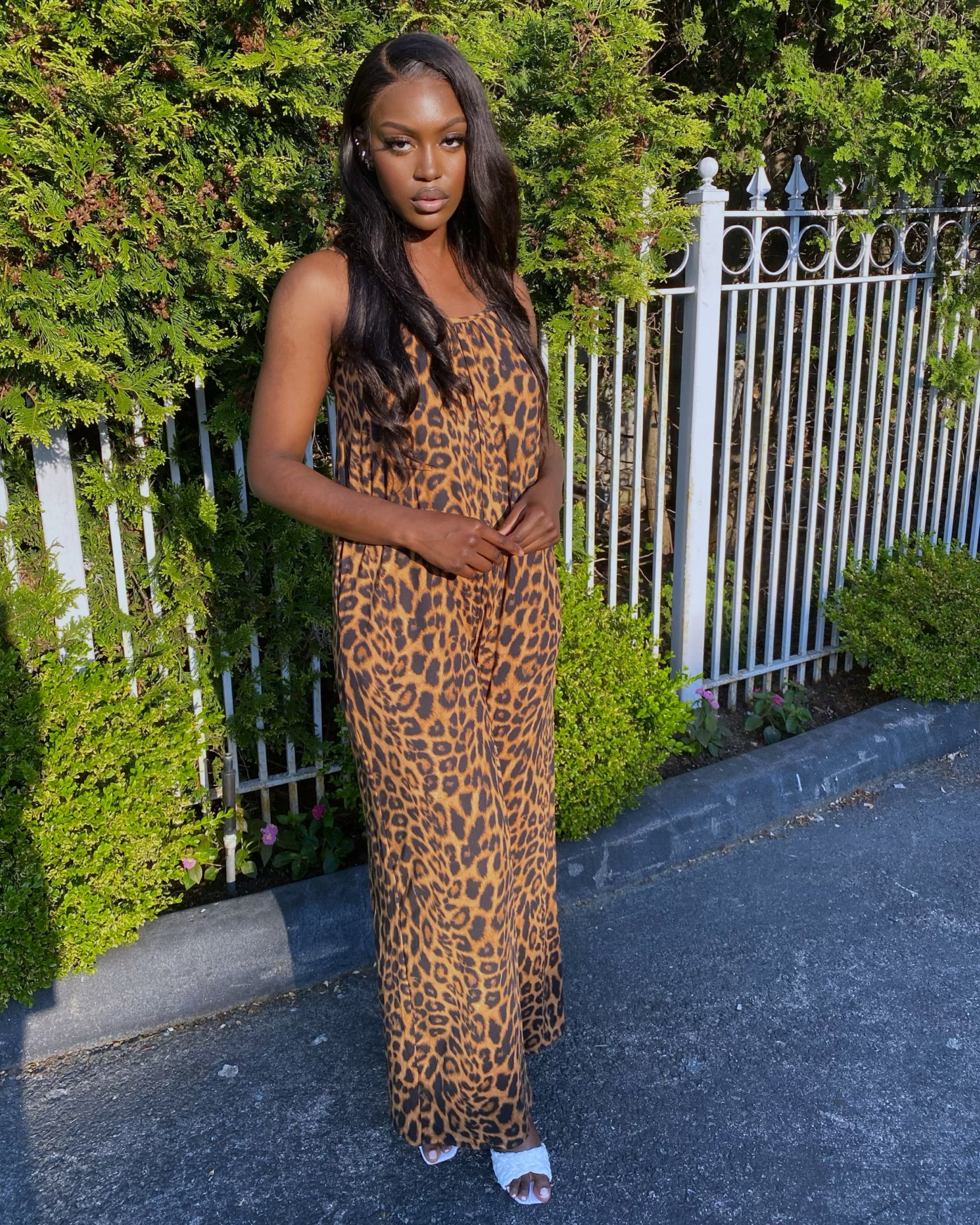 Spot On Leopard Jumpsuit - Rehabcouture