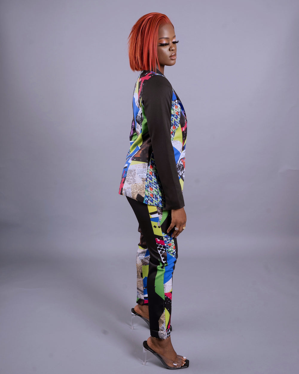 Artsy Print Pant Set - Rehabcouture