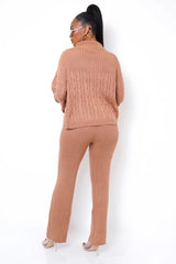 Allure Knit  Pant Set - Rehabcouture