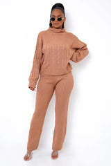 Allure Knit  Pant Set - Rehabcouture