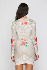 Amari Rhinestone Mini Dress - Rehabcouture