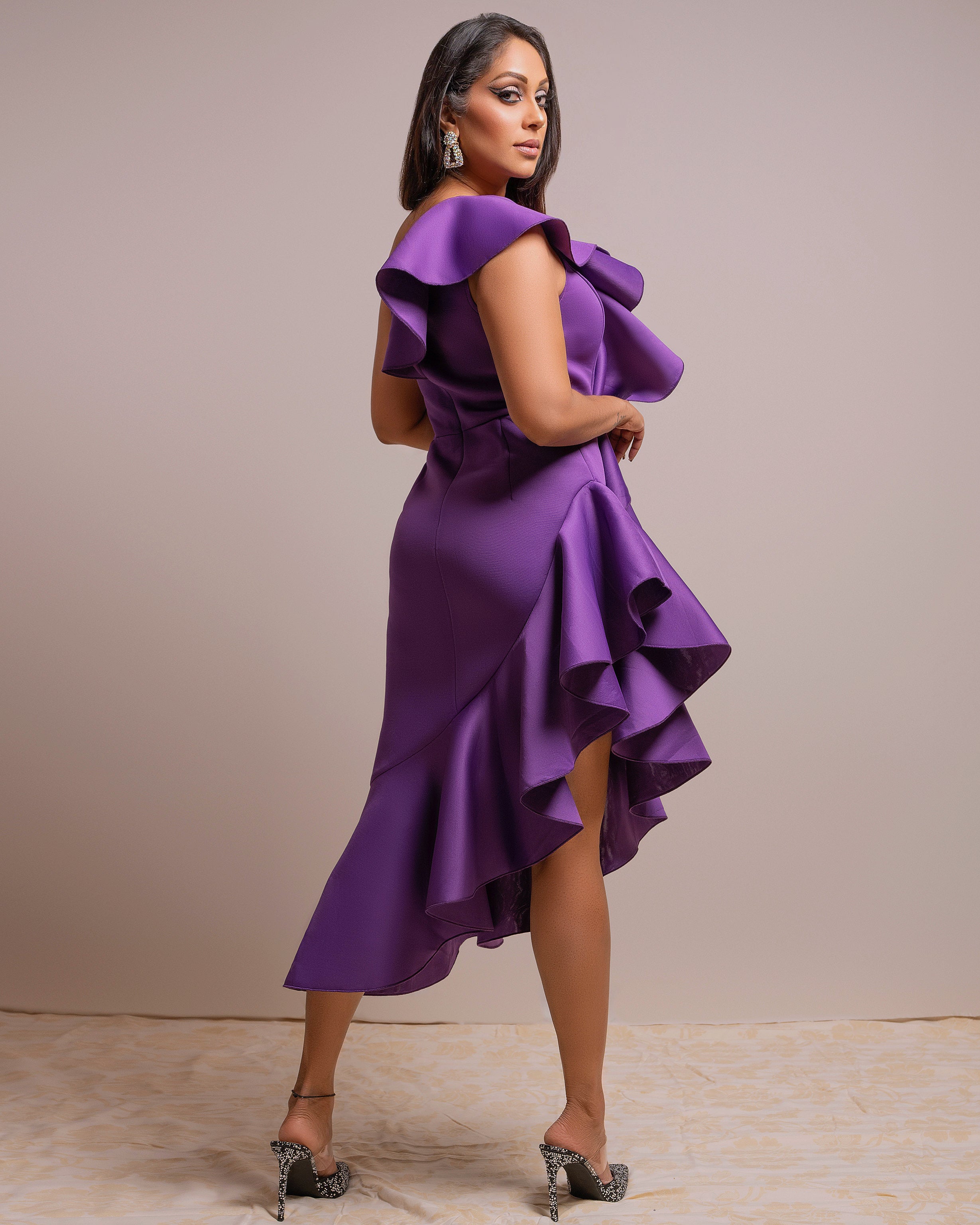 Lisbeth Ruffle Dress