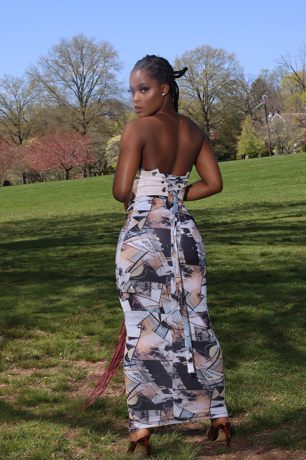 Harmony Detachable Corset Dress - Rehabcouture