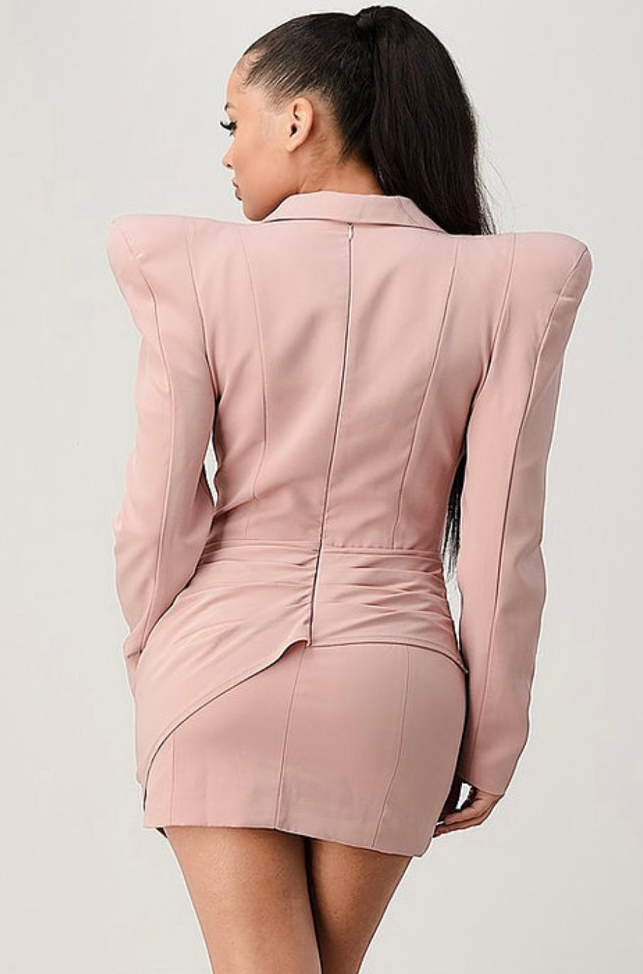 missguided pink blazer dress pink belted blazer dress