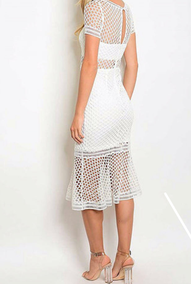 Andrea Lace Dress - Rehabcouture