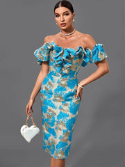 Lira Ruffle Dress