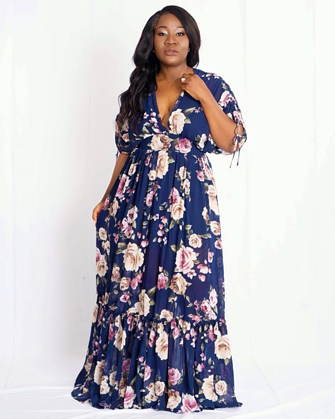 Amy Floral Dress - Rehabcouture