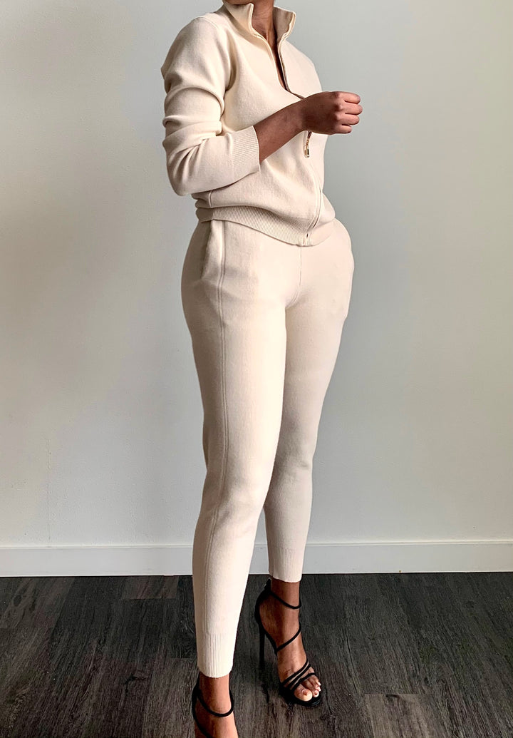 Milano Pants Set || Biege - Rehabcouture