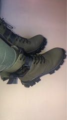 The Remy Military Boots - Rehabcouture