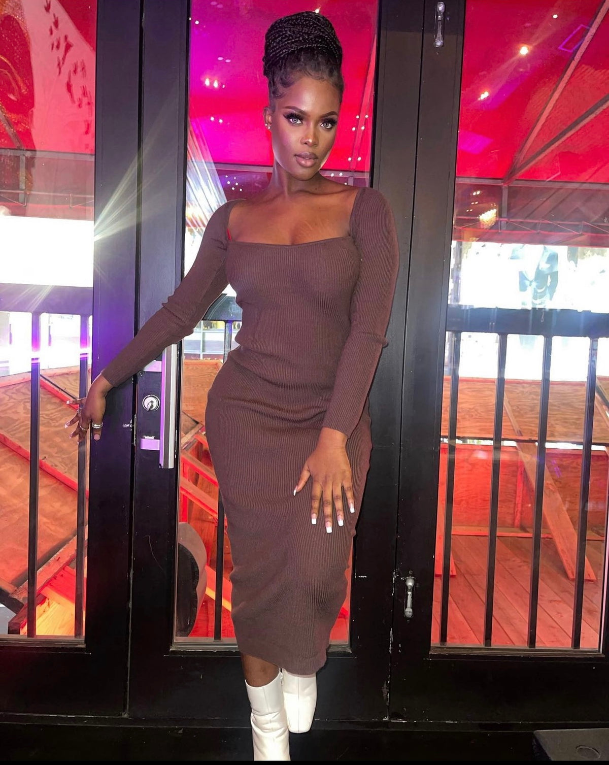 Chrissy Knit Dress
