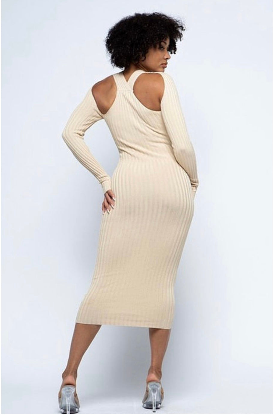 Night Out Kriss Kross Knit Dress - Rehabcouture