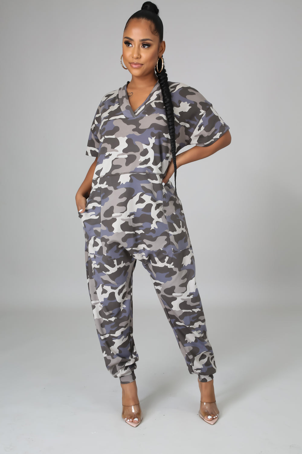 Camo Me Jumpsuit - Rehabcouture