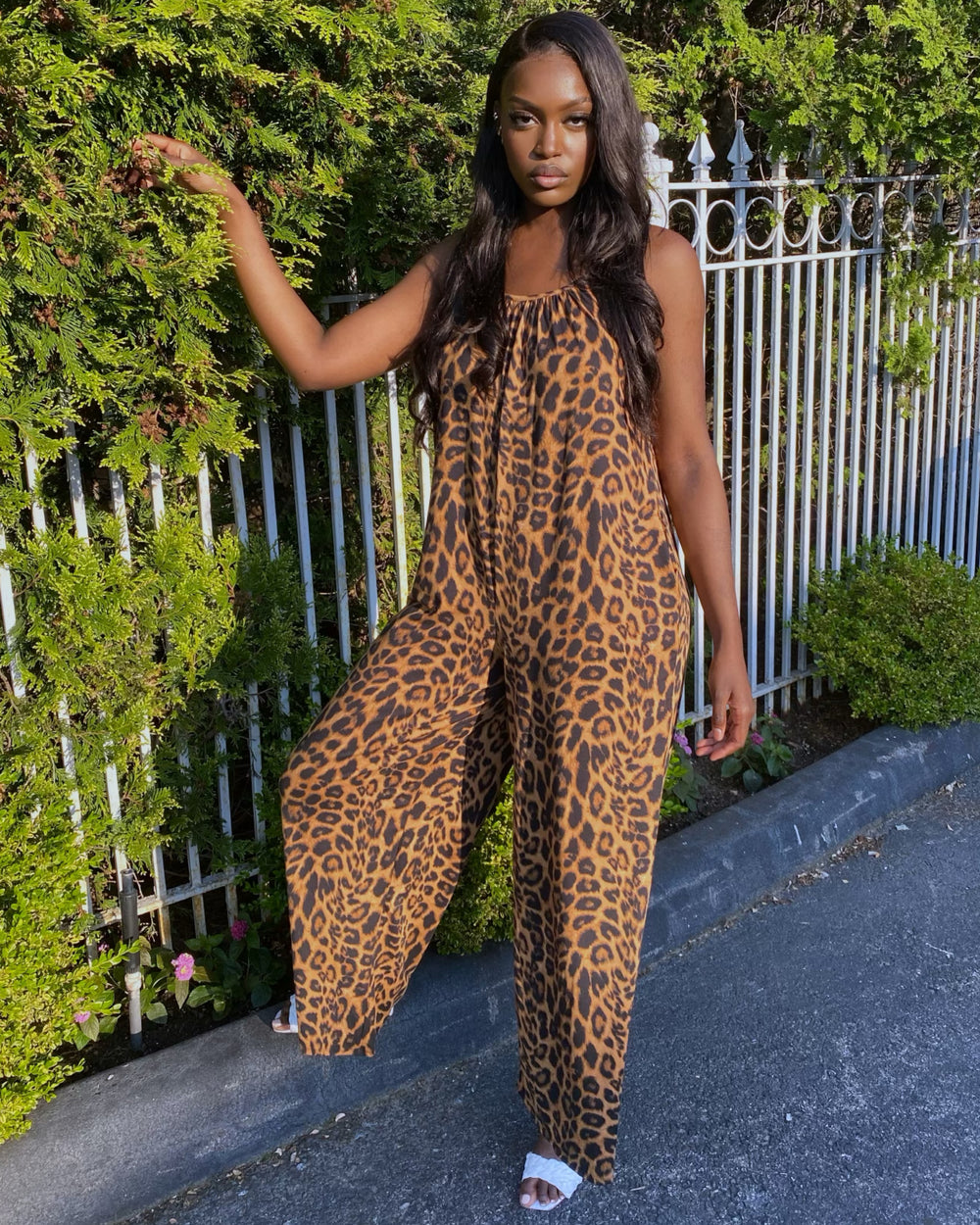 Spot On Leopard Jumpsuit - Rehabcouture