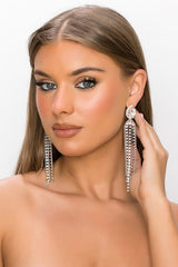 Crystal Dangle Earrings - Rehabcouture
