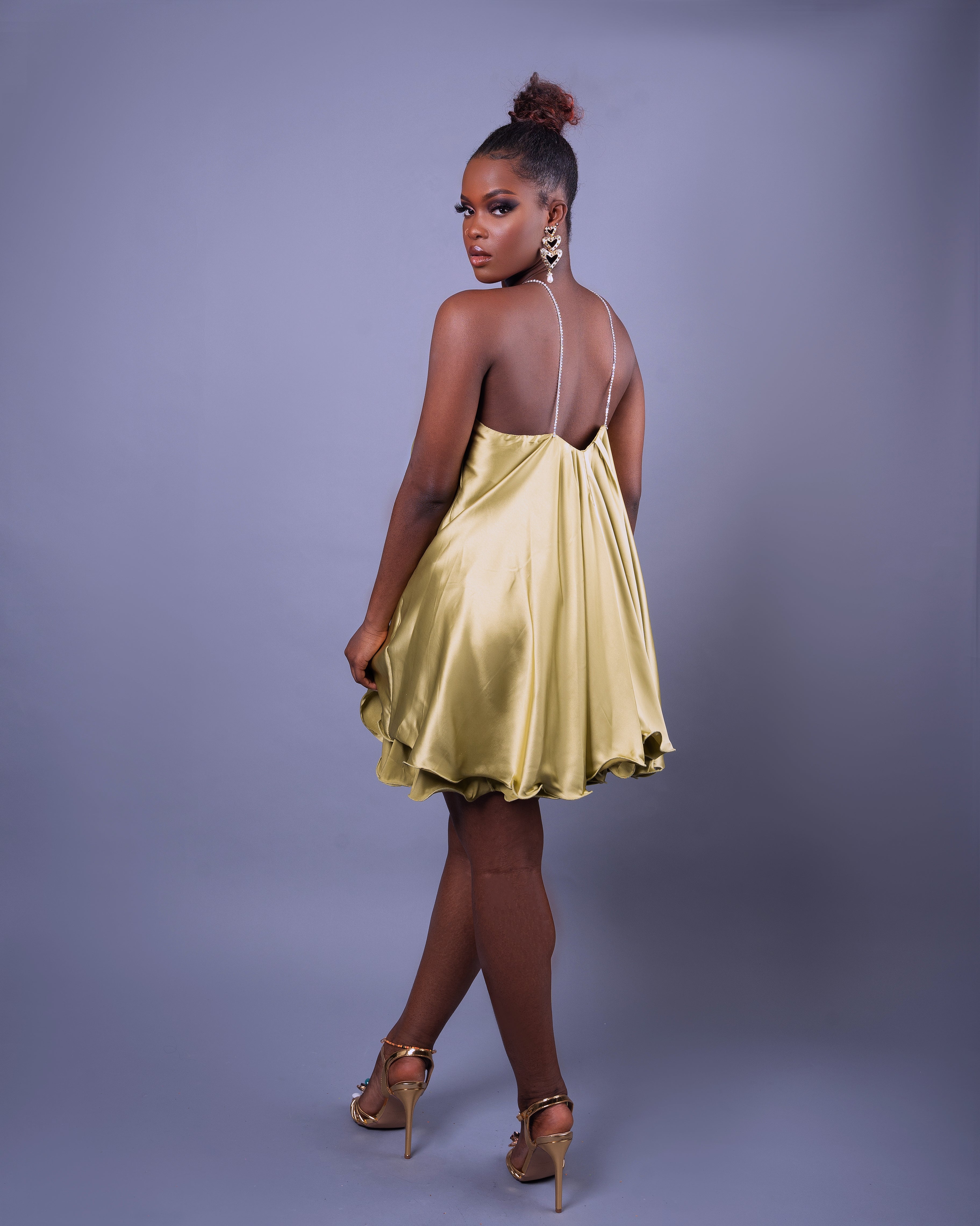Pick Me Up Dress || Lime - Rehabcouture